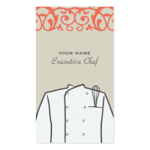 Executive Chef Business Card