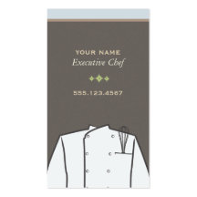 Executive Chef Business Card