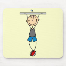 Exercise Chin Ups Tshirts and Gifts Mouse Pads