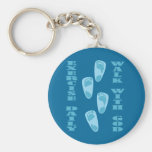 Exercise Daily - Walk with God (Matt 11:28-30) Keychains