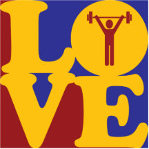 Exercise Love Photo Cut Outs