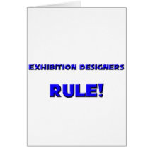 Exhibition Designers Rule! Cards