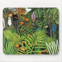 Exotic Landscape   (Paysage Exotique) Mousemat