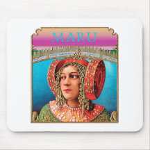 Exotic Woman Mouse Pad
