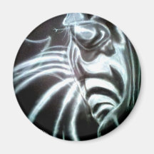 Exotic Zebra Magnet