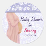 Expectant Dreams Baby Shower Sticker