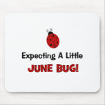 Expecting A Little June Bug Maternity Mouse Mat
