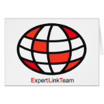 Expert Link Team Logo Greeting Cards