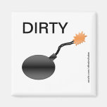 Explode Dirty Dishwasher Magnet