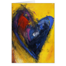 Expressive Heart Greeting Card