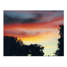 Exquisite Sunset - postcard