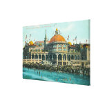 Exterior View of the New Casino from the Beach Gallery Wrapped Canvas
