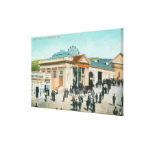 Exterior View of the Sutro Baths Canvas Prints