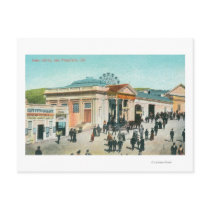 Exterior View of the Sutro Baths Postcards