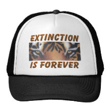 Extinction is forever trucker hats