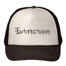 Extinction Skull-Top Trucker Hats