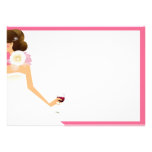Extra notecard custom invitation