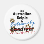 Extremely Naughty Australian Kelpie Fridge Magnets