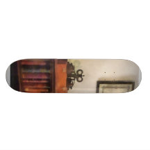 Eye Doctor's Office With Diploma Skate Boards