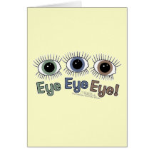 Eye Eye Eye! Cards