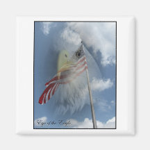 Eye of the Eagle - Magnet (Square)