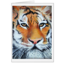 Eye of The Tiger Greeting Card