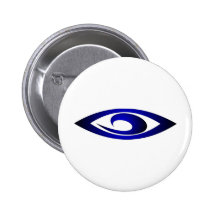 Eye Wave Pinback Button