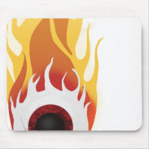eyeball mouse pad