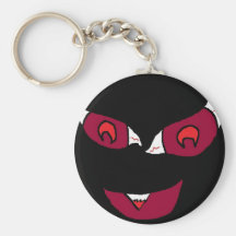 eyes dark key chain