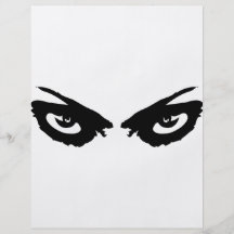 eyes icon full color flyer