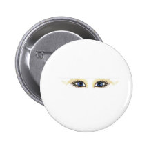eyes of web pinback button