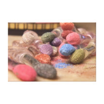 Eyeshadow Brush Canvas Gallery Wrap Canvas