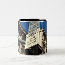 Ezat Delijani Square Sign Mugs