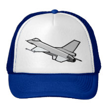 F16 Fighting Falcon Design Mesh Hats
