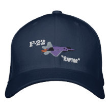 F22 Raptor Embroidered Hat
