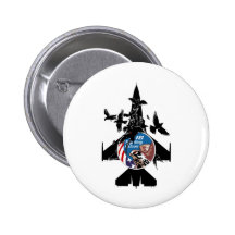 F-16 Fighting Falcon Button