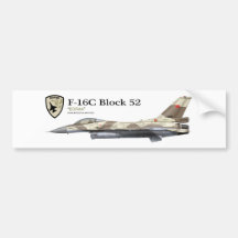 F-16 Fighting Falcon RMAF Bumper Stickers