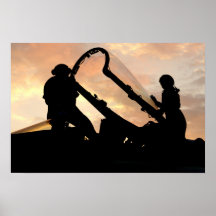 F-18 Ground Crew Posters