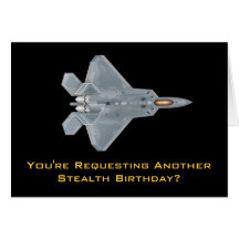 F-22 Raptor Card