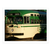 F Line Trolley Postcard