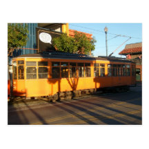 F Line Trolley Postcard