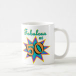 Fabulous At 50 Coffee Mugs