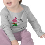 Fabulous Flamingo on a t-shirt