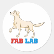 Fabulous Labrador Retriever Sticker
