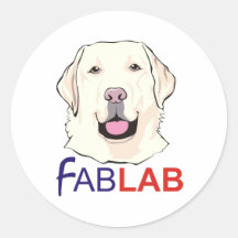Fabulous Labrador Retriever Stickers