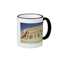 Facade of the Temple of Ramesses II Coffee Mug