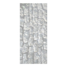 Faded-Brick Customized Rack Card
