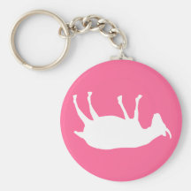 Fainting Goats Keychain