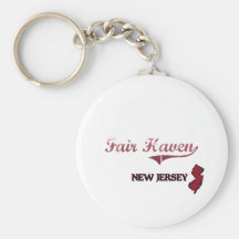 Fair Haven New Jersey City Classic Keychains