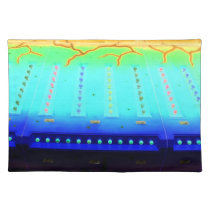 fair ride green invert blue w lights close up placemats